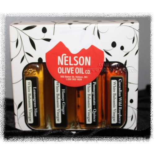 White Shrub 4 Pack - Nelson Olive Oil Co